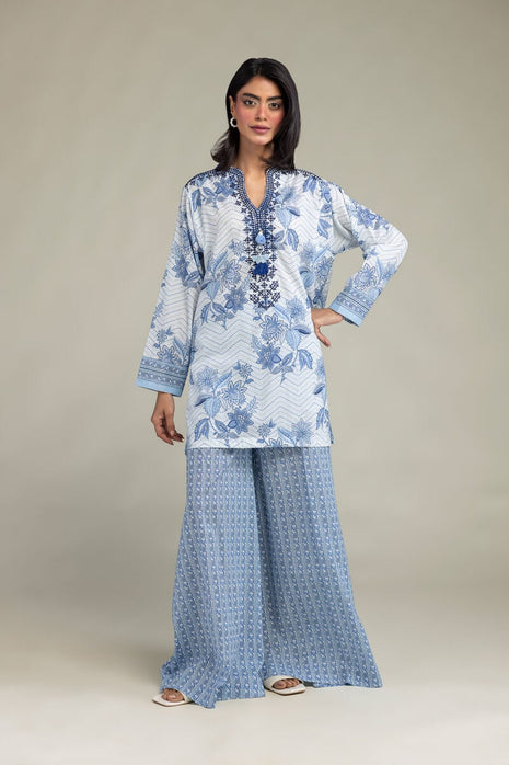 Printed Cambric Pants