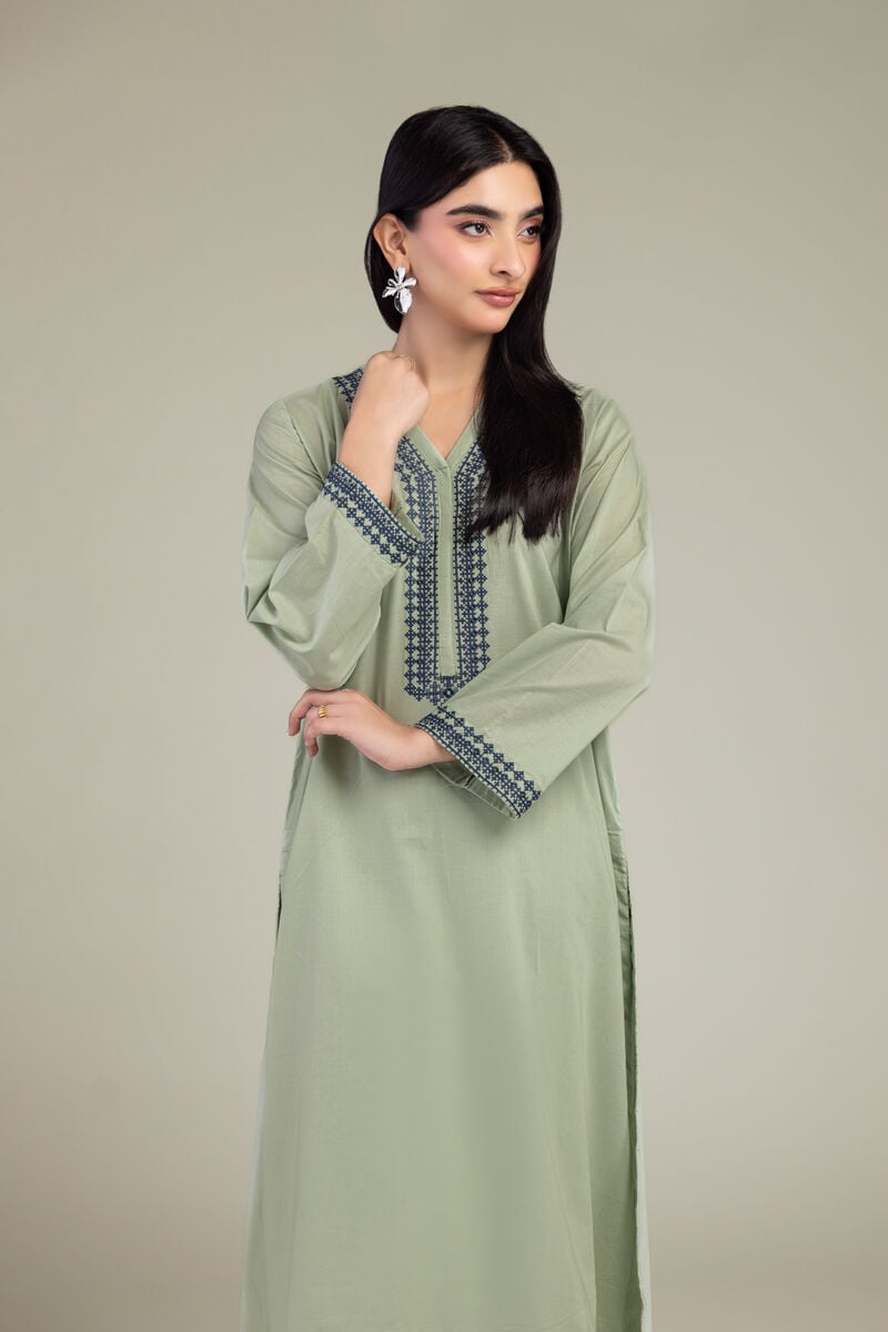 Long Mint Kurta
