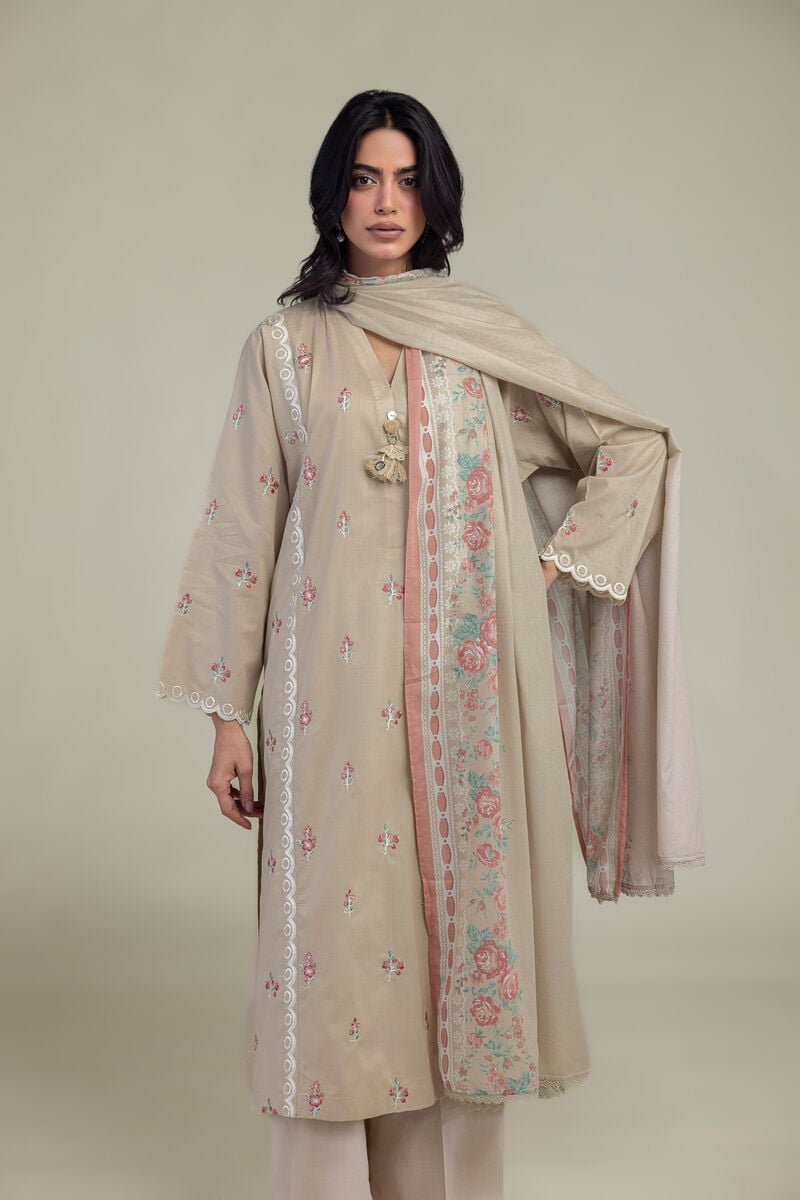 Cambric Longline Kurta