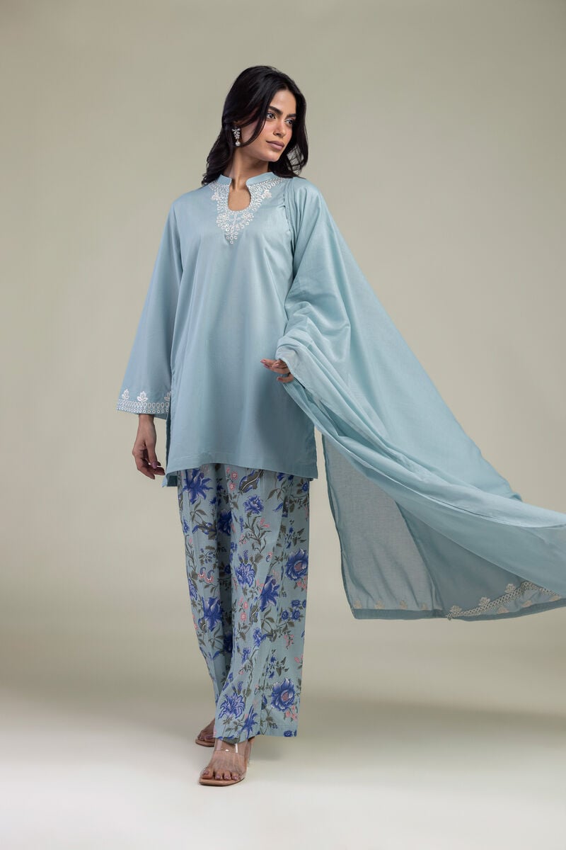 Floral Cambric Pants