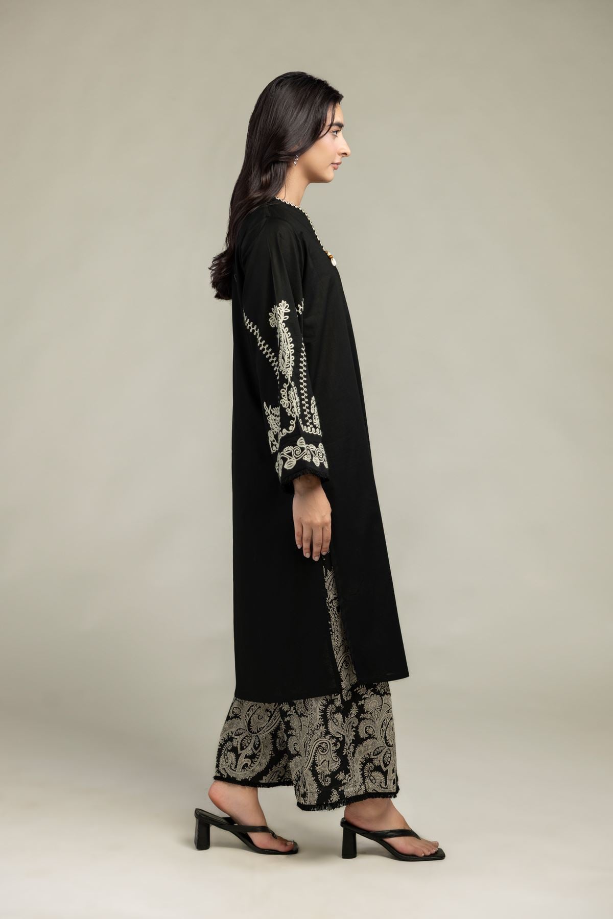 Black Cambric Pants