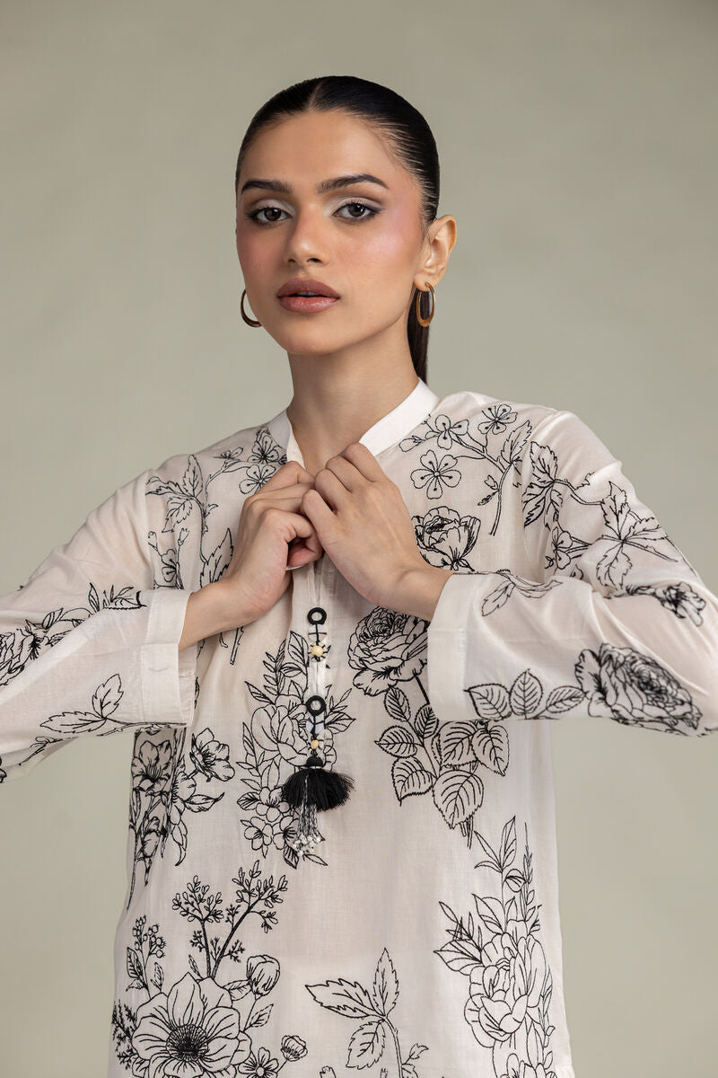 Cambric Longline Kurta