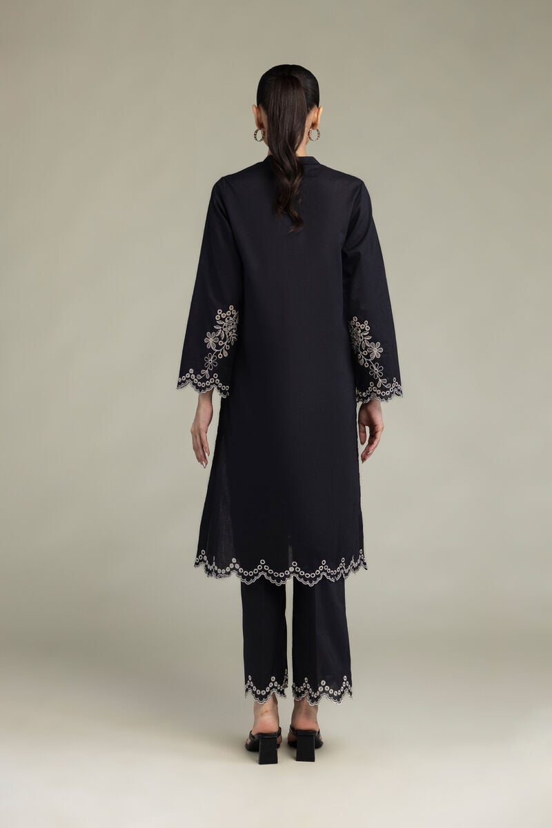 Black Longline Kurta