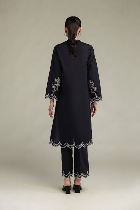 Black Longline Kurta