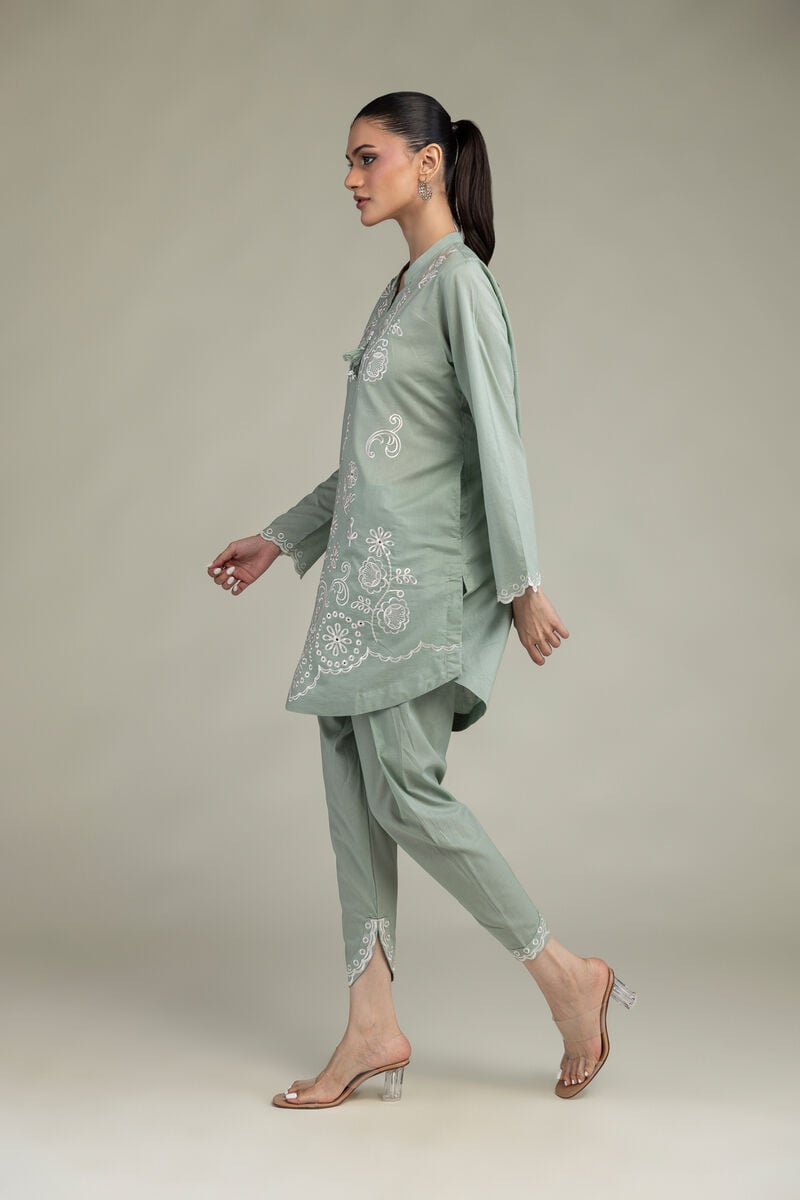 Floral Cambric Kurta