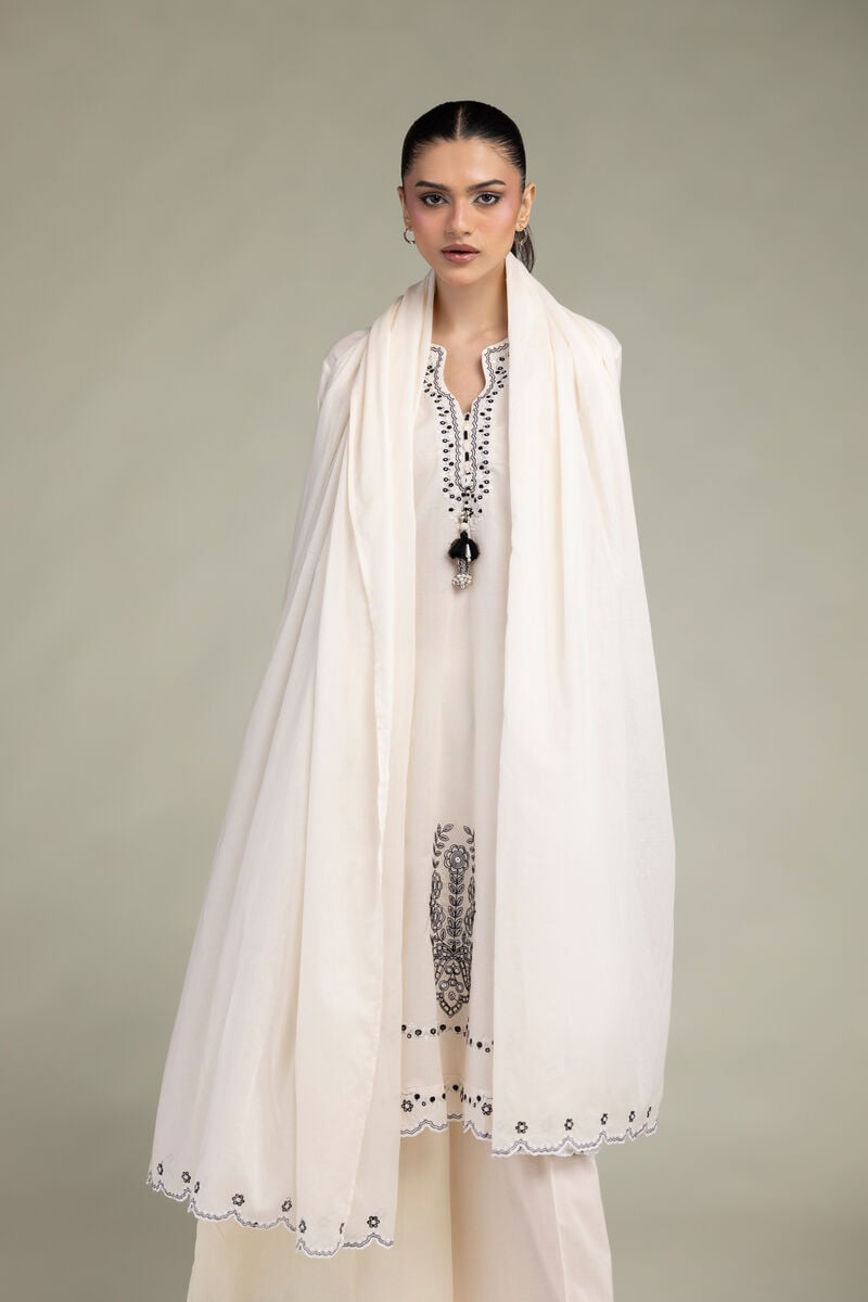 Floral Lawn Dupatta Main image