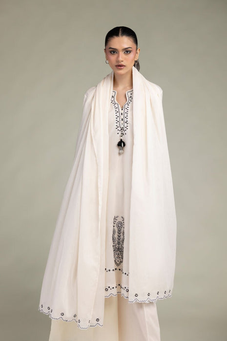 Floral Lawn Dupatta