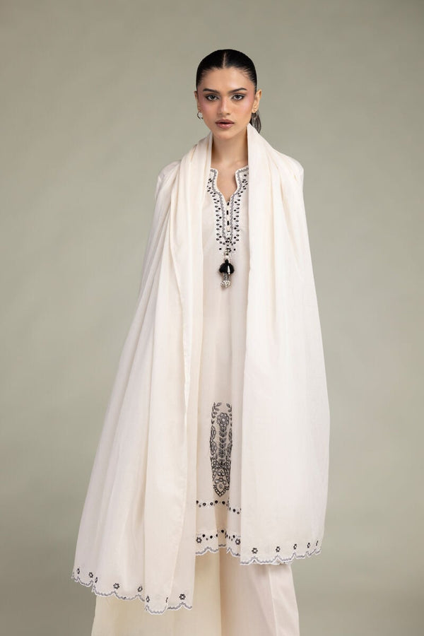 Floral Lawn Dupatta