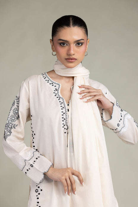 Floral Lawn Dupatta