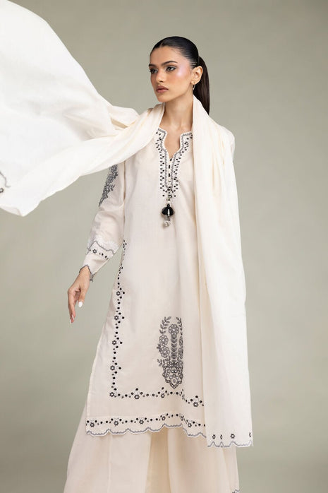 Floral Lawn Dupatta