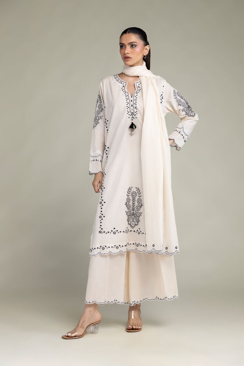 Floral Lawn Dupatta
