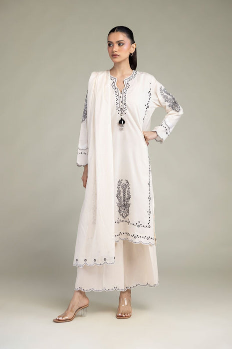 Floral Lawn Dupatta