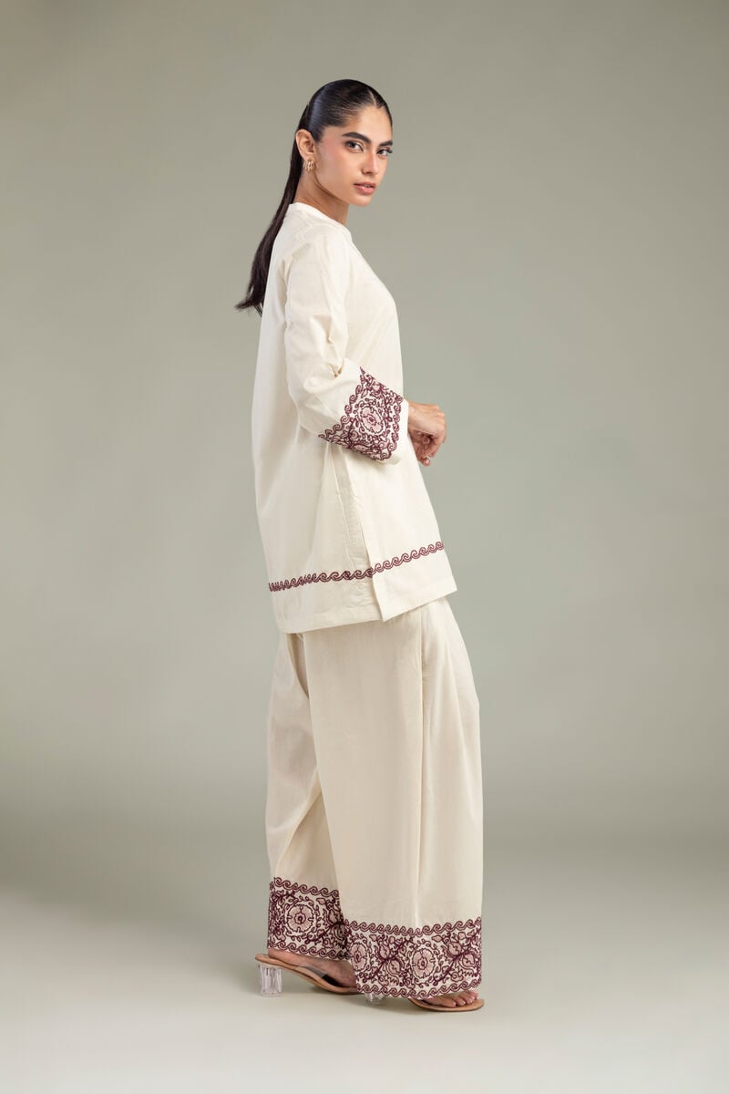 Off-White Cambric Shalwar