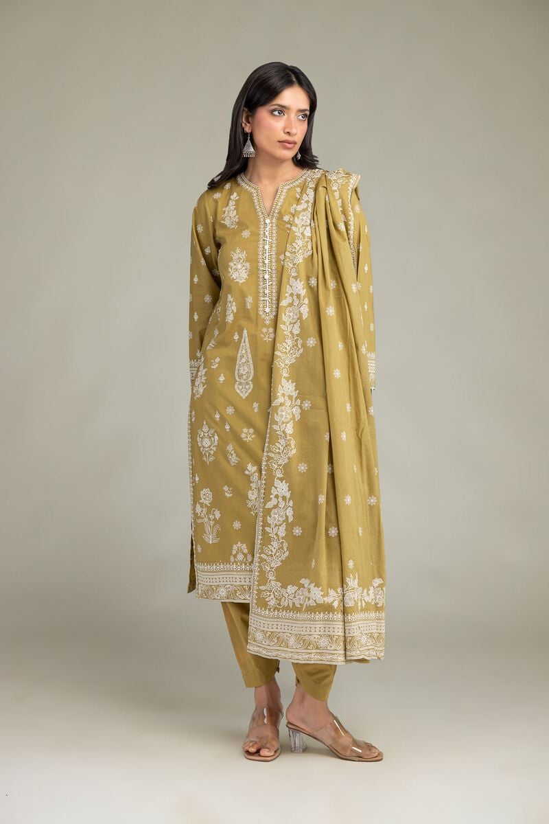 Floral Cambric Shalwar
