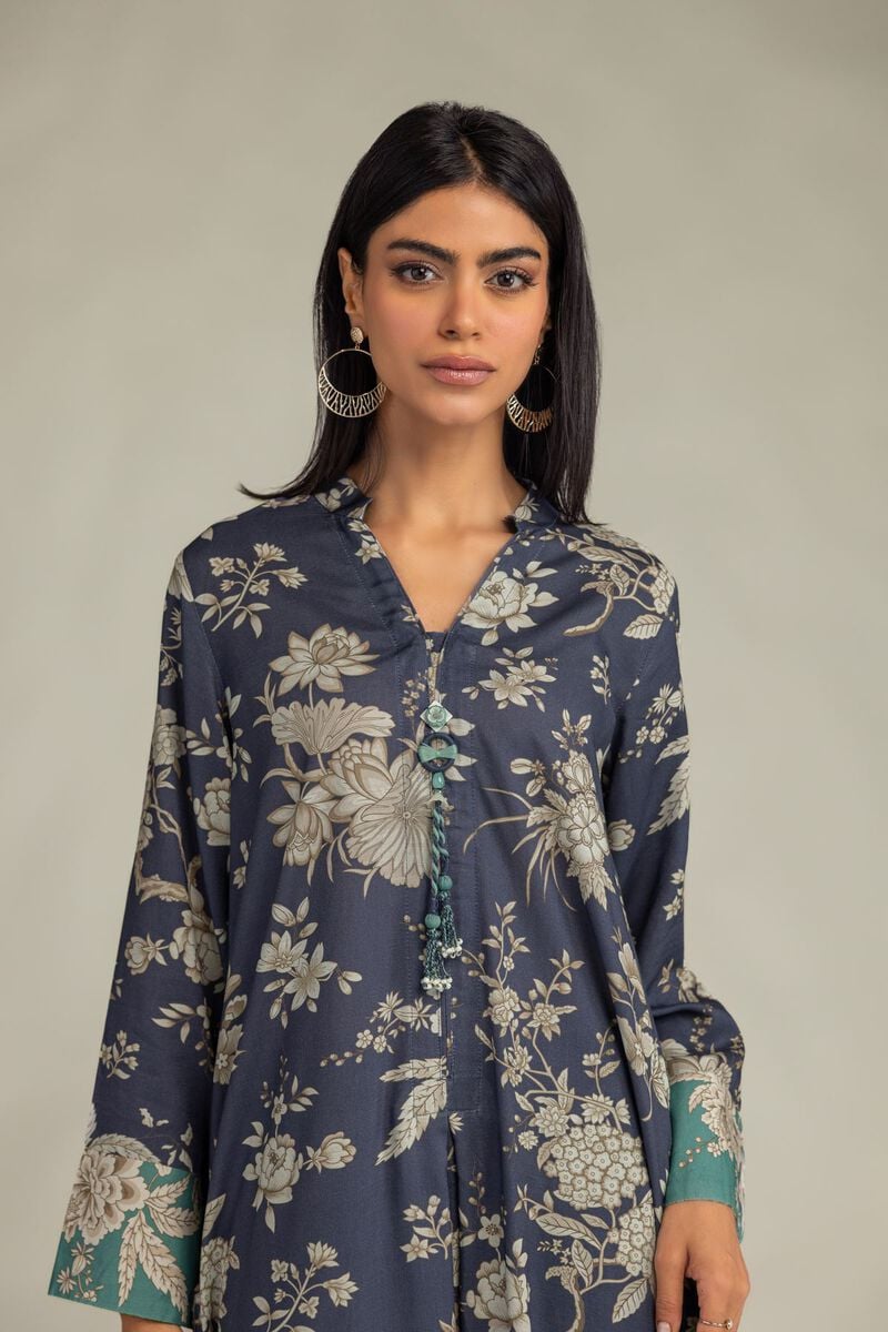 Floral Longline Kurta