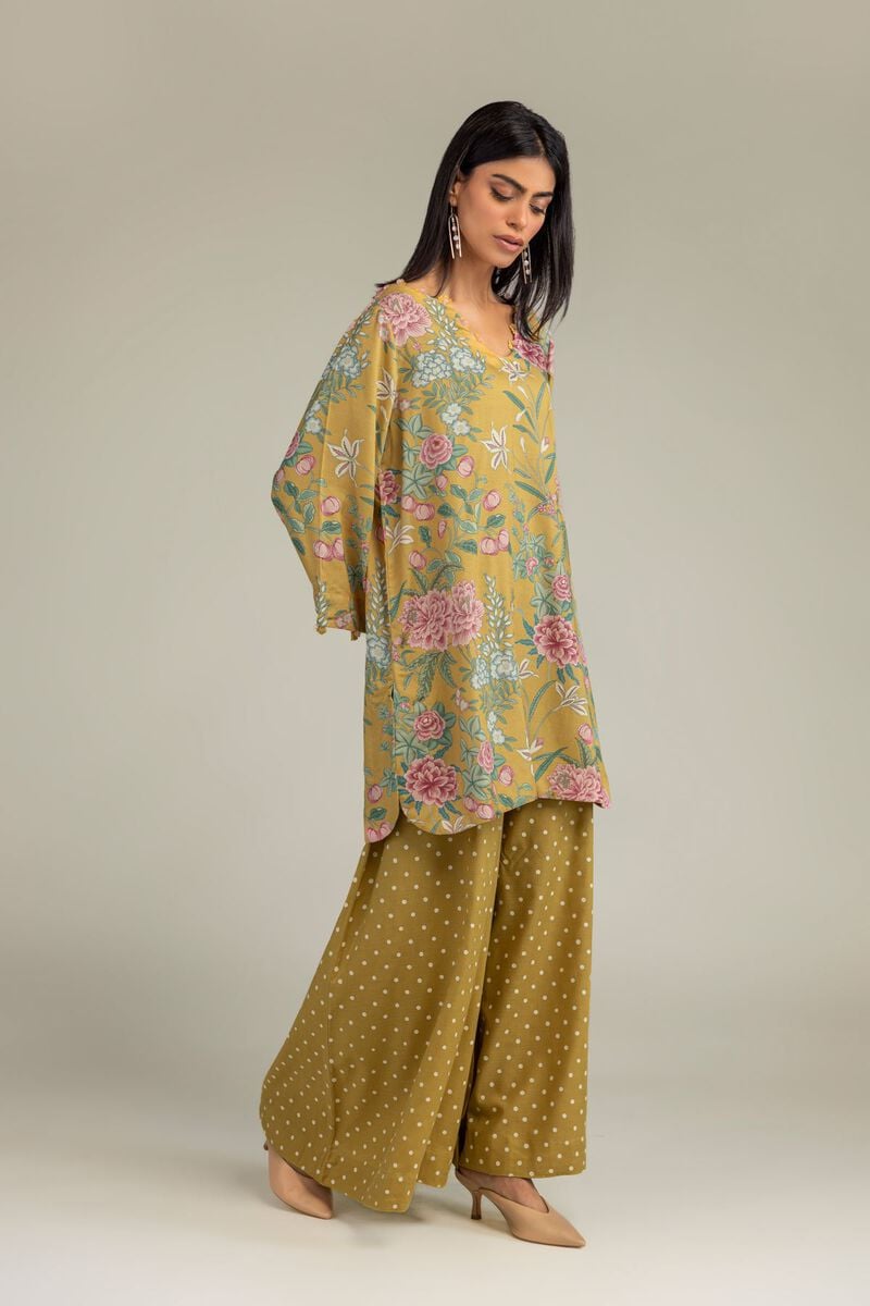 Raw Silk Pants