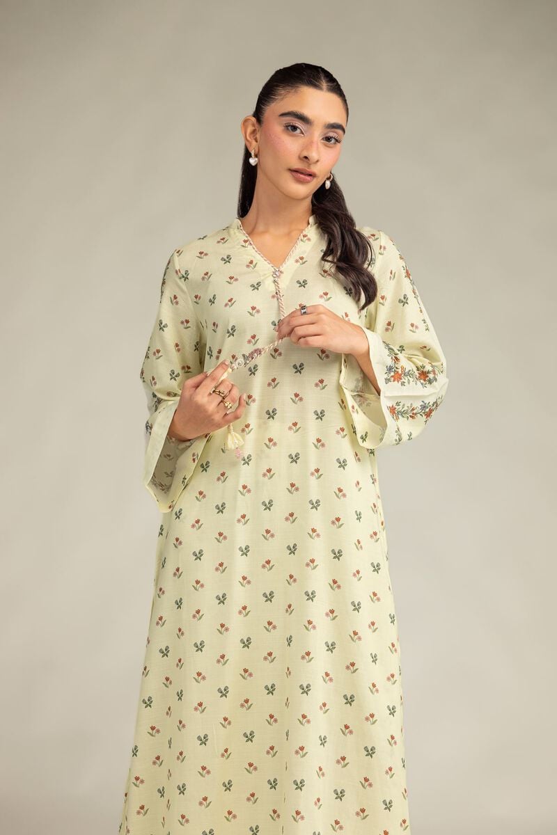 Floral Longline Kurta