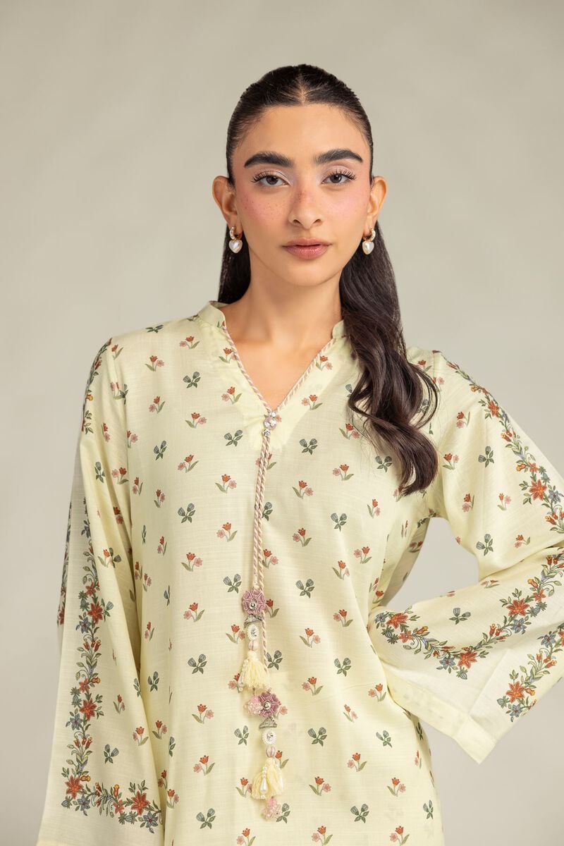 Floral Longline Kurta