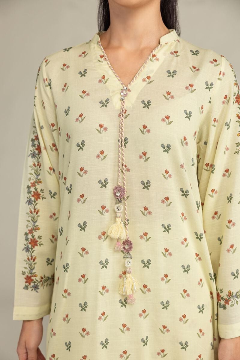 Floral Longline Kurta