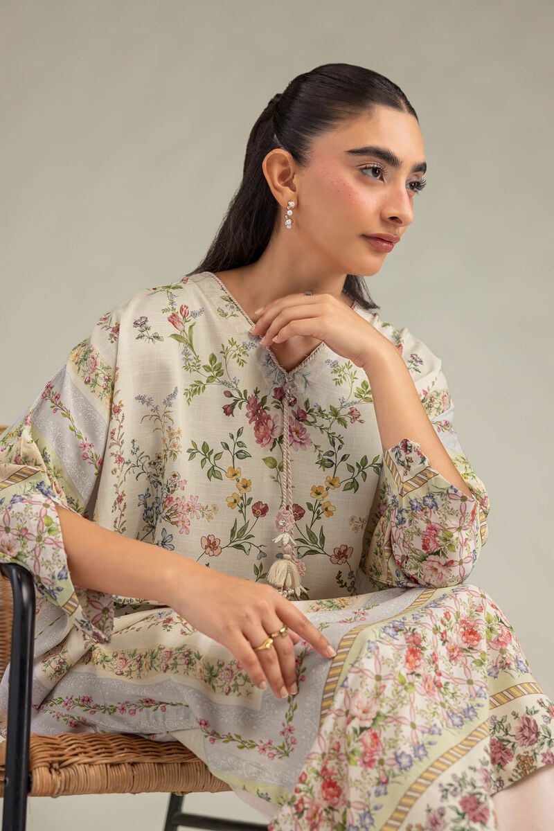 Floral Longline Kurta