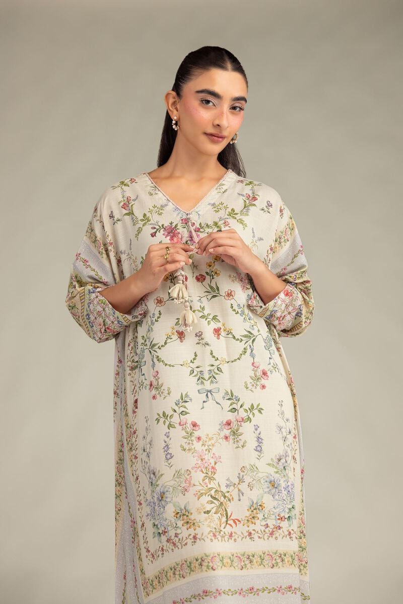 Floral Longline Kurta