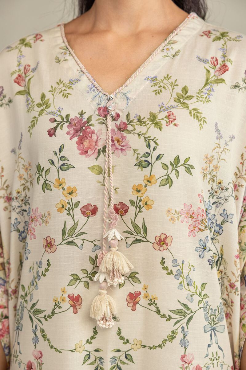 Floral Longline Kurta