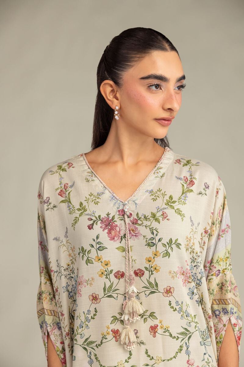 Floral Longline Kurta