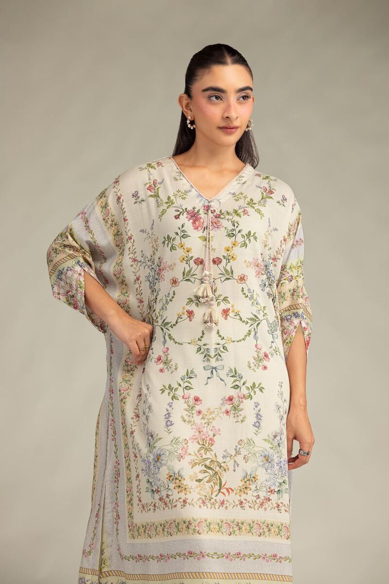 Floral Longline Kurta