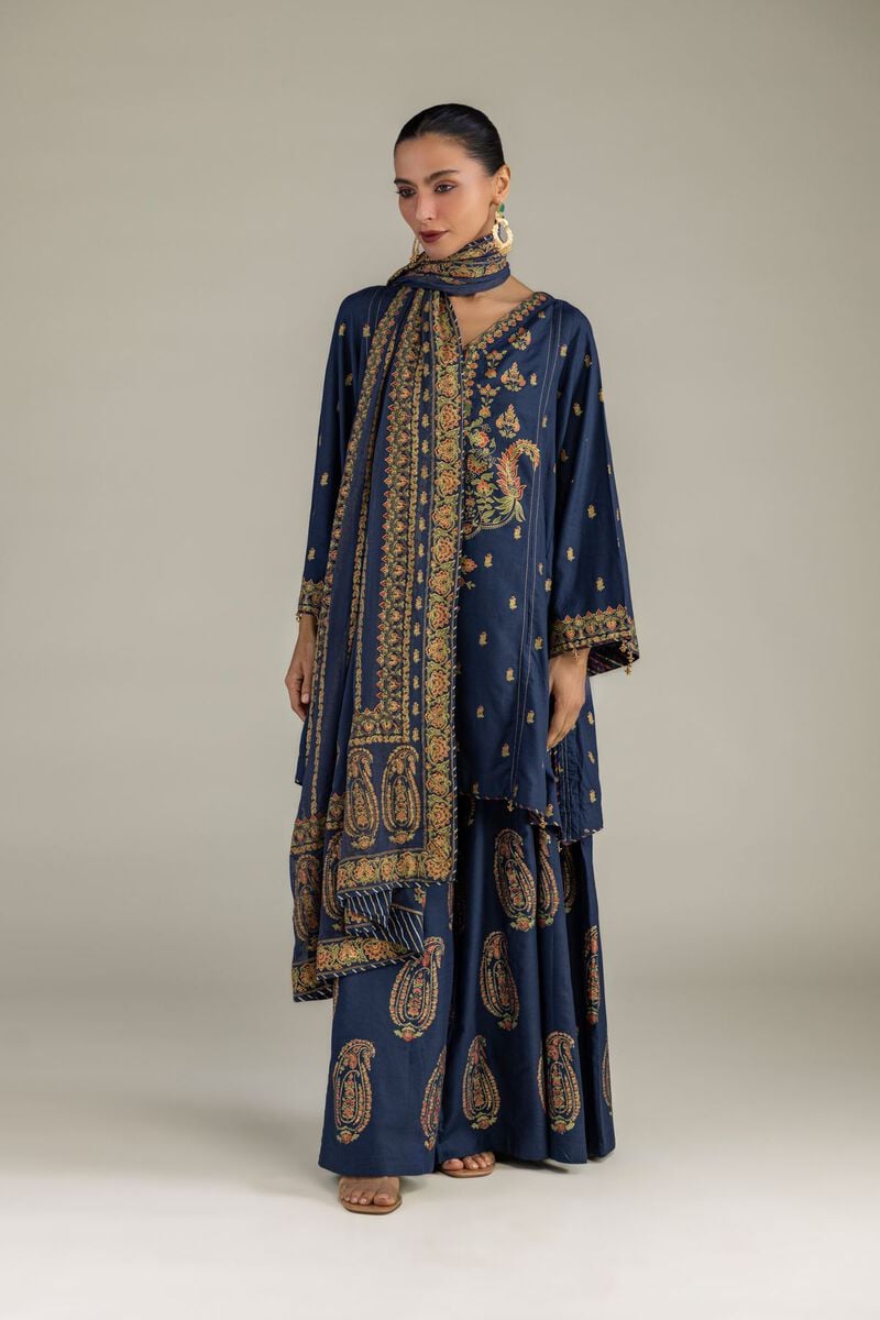 Raw Silk Pants