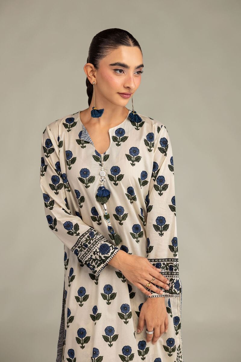 Long Printed Kurta