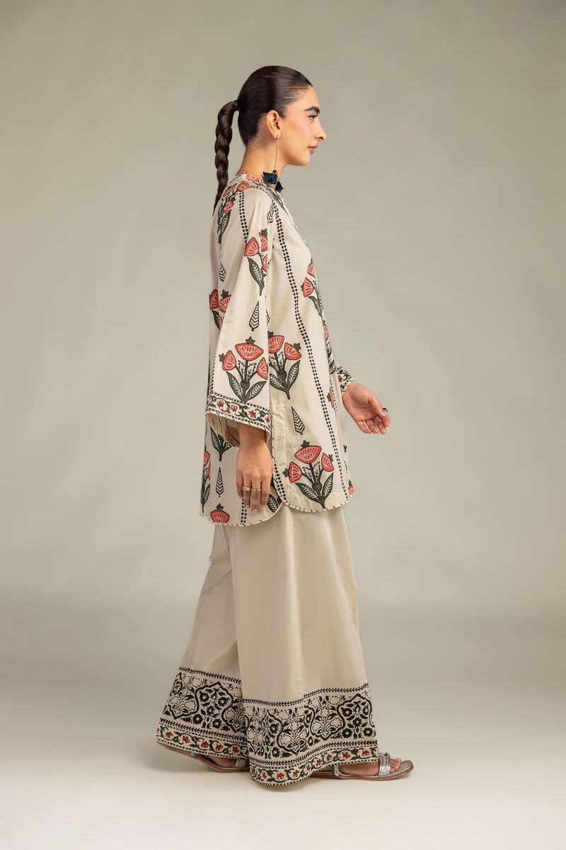 Floral Cambric Pants