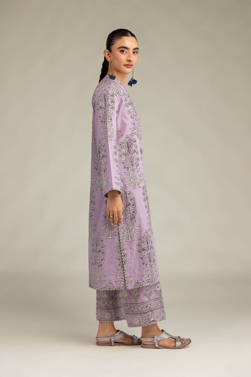 Floral Lavender Pants