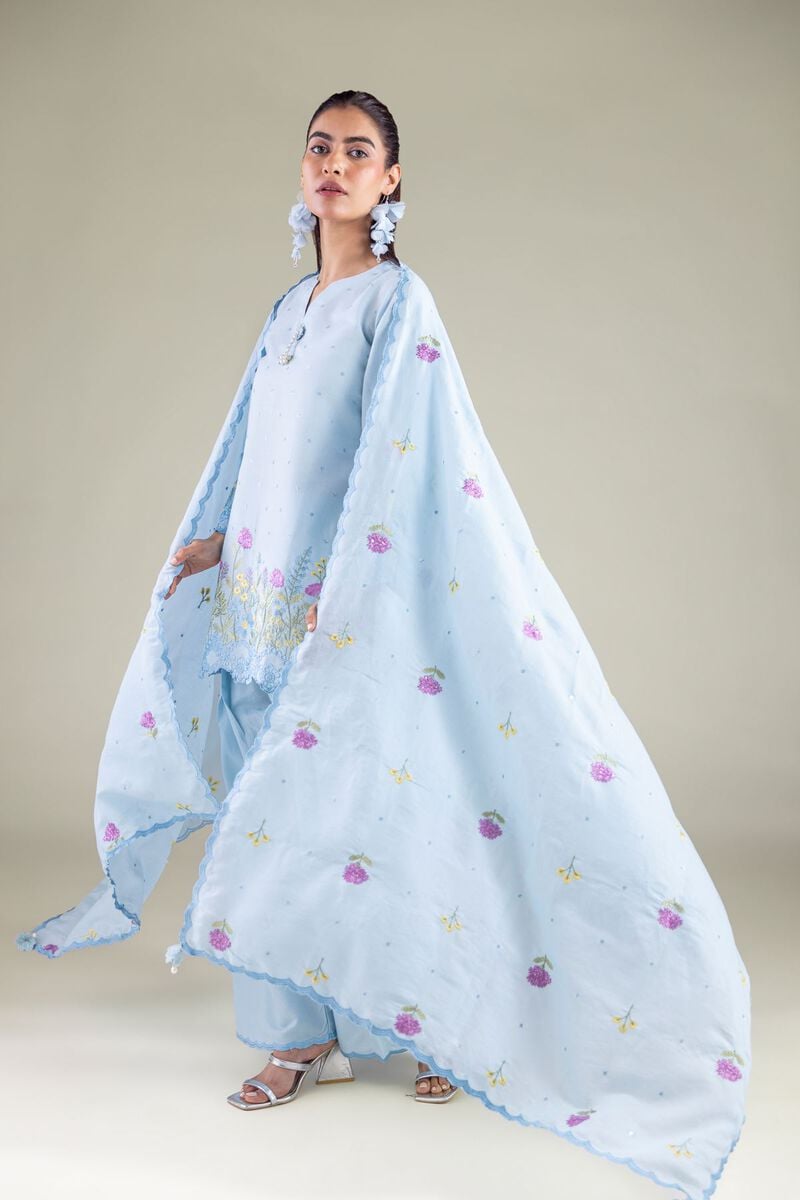 Floral Thread Kurta