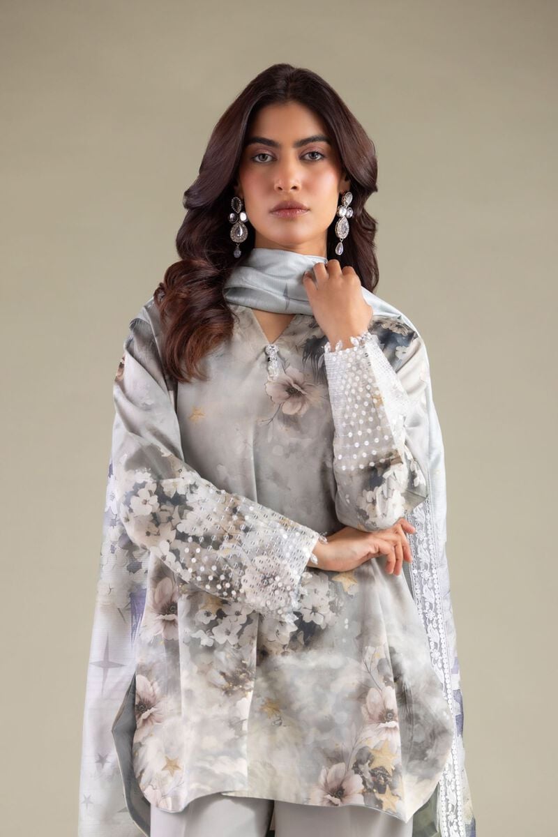 Floral Embellished Kurta