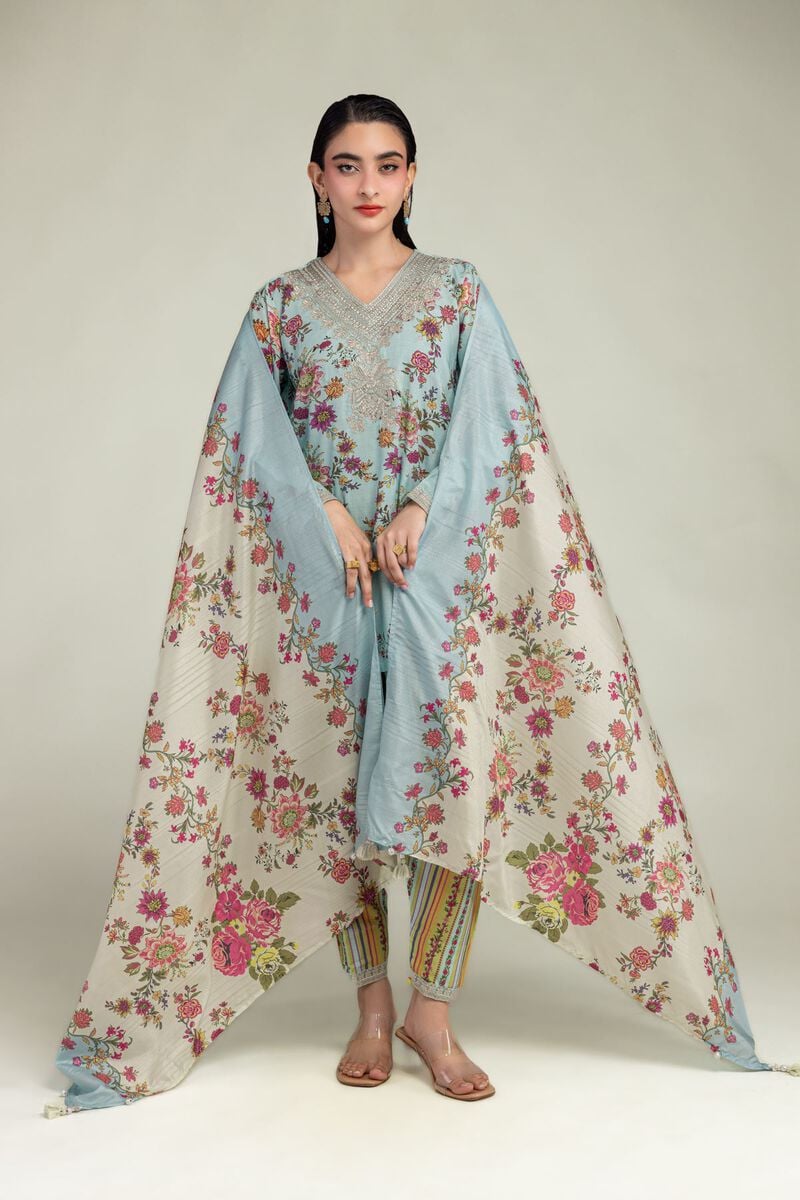 Raw Silk Shalwar