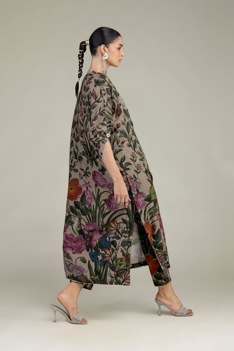 Raw Silk Pants