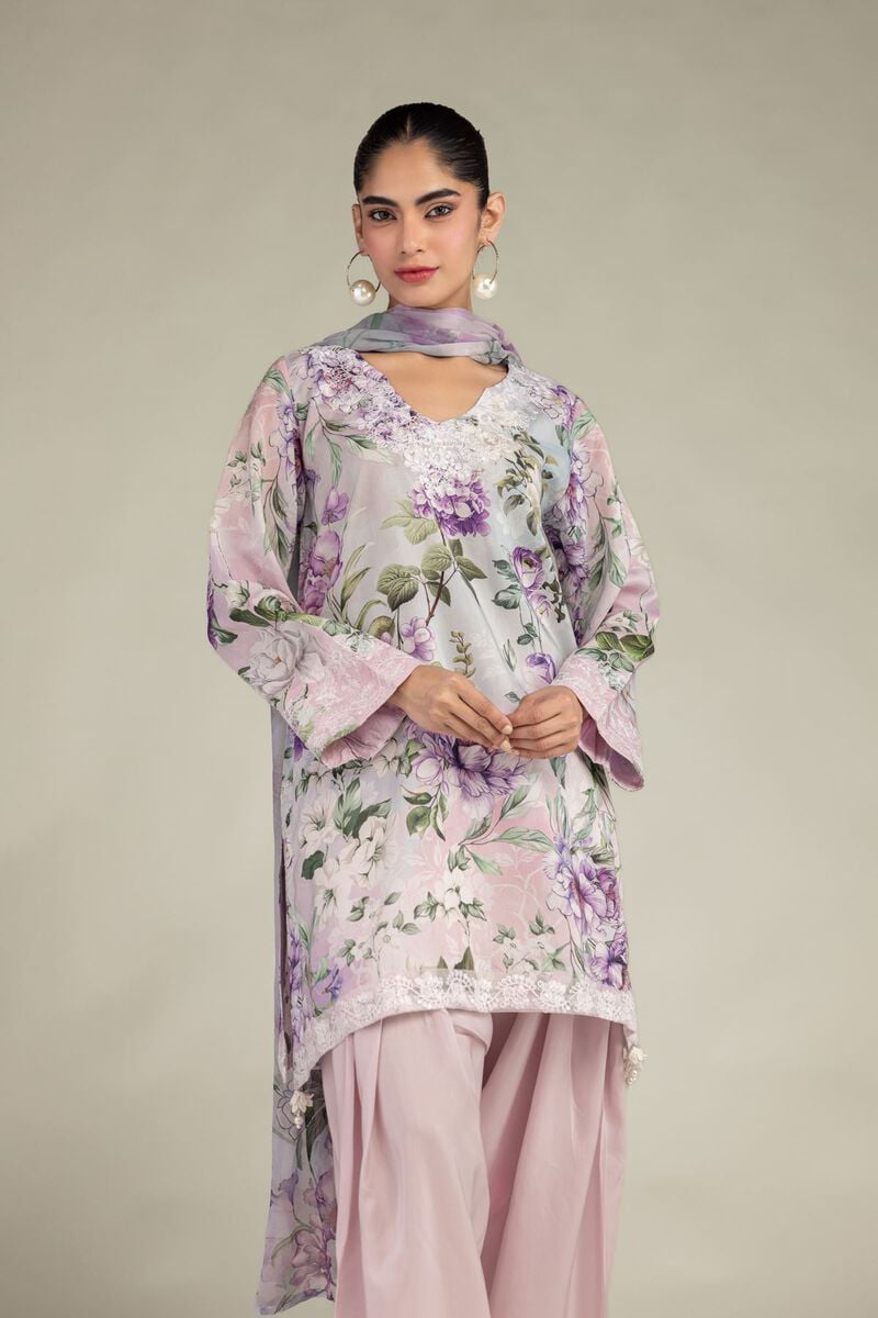 Floral Viscose Kurta