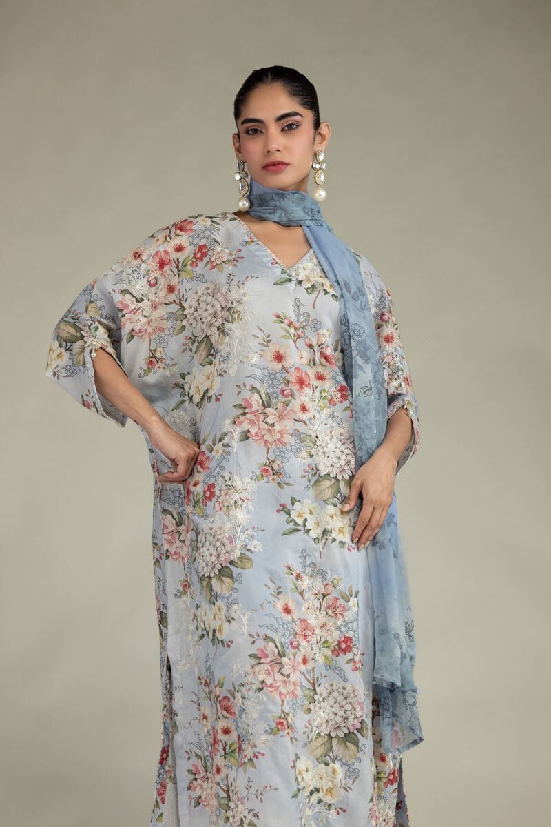 Long Embroidered Kurta