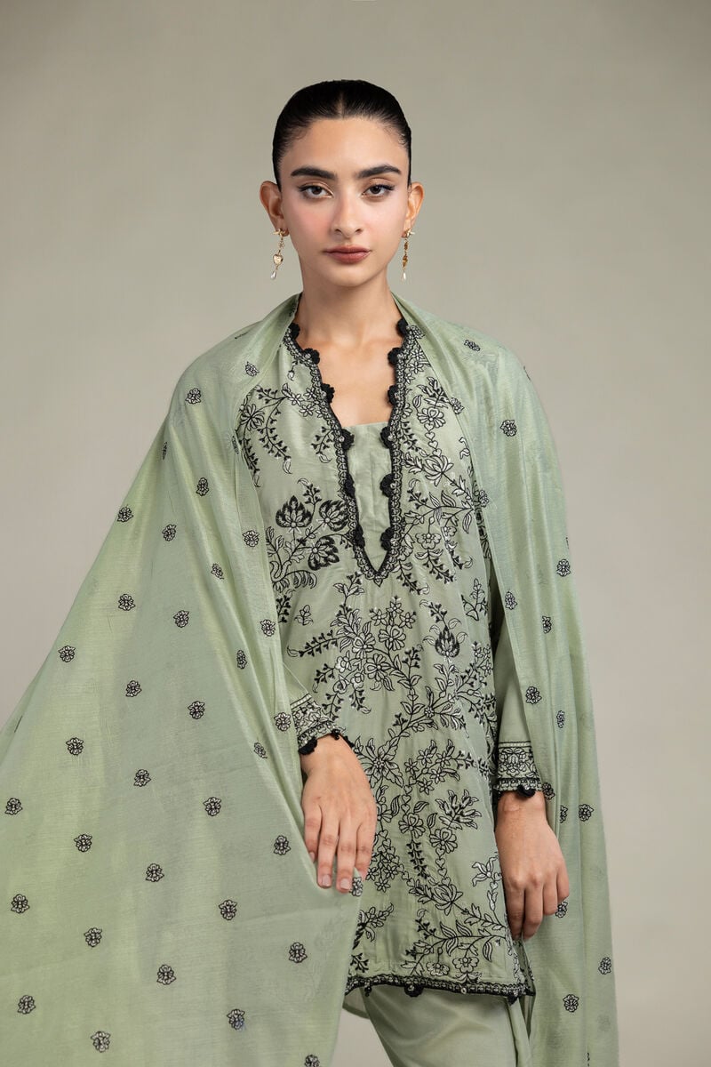 Floral Cotton Dupatta