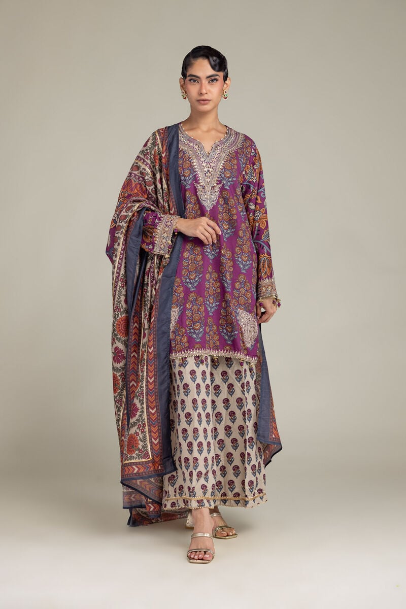 Floral Short Kurta