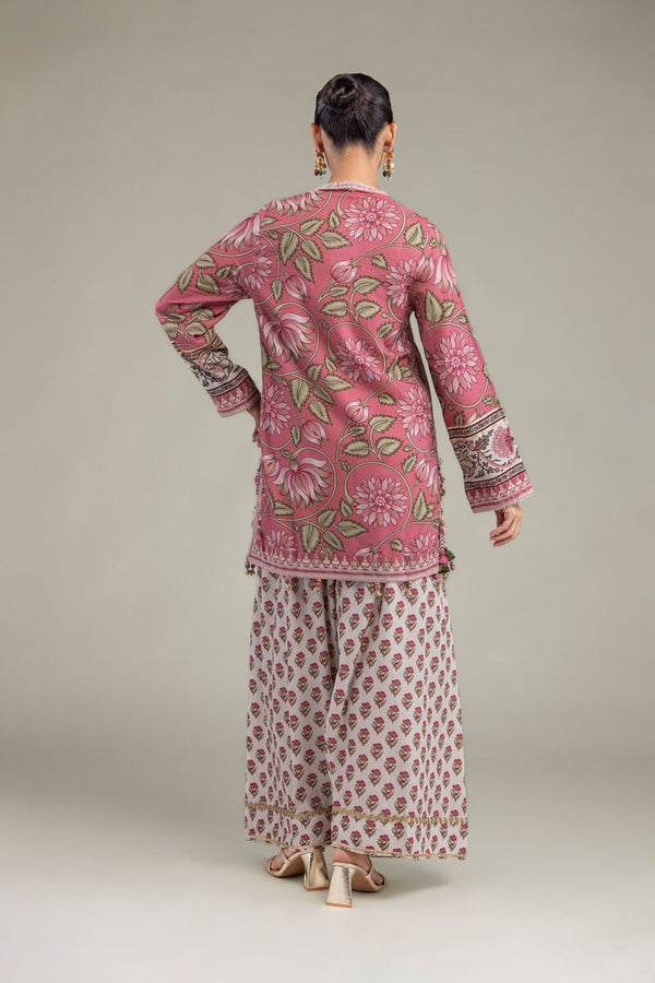 Silk Round-Neck Kurta