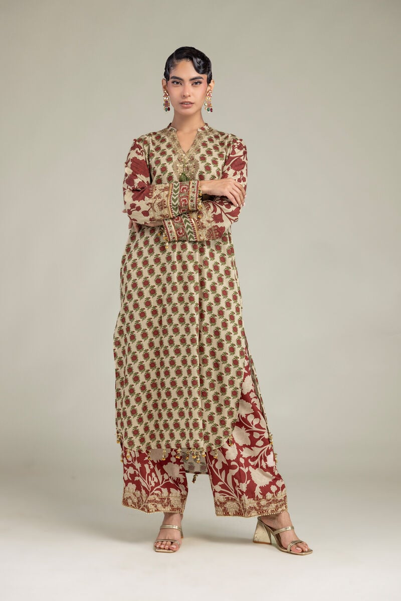 Raw Silk Kurta