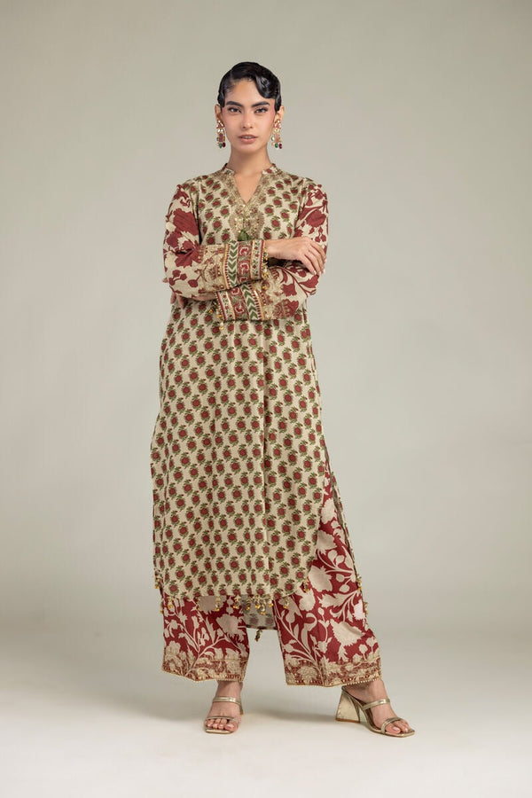 Raw Silk Kurta