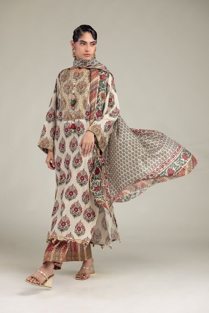 Raw Silk Pants