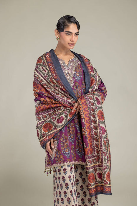 Silk Paisley Dupatta