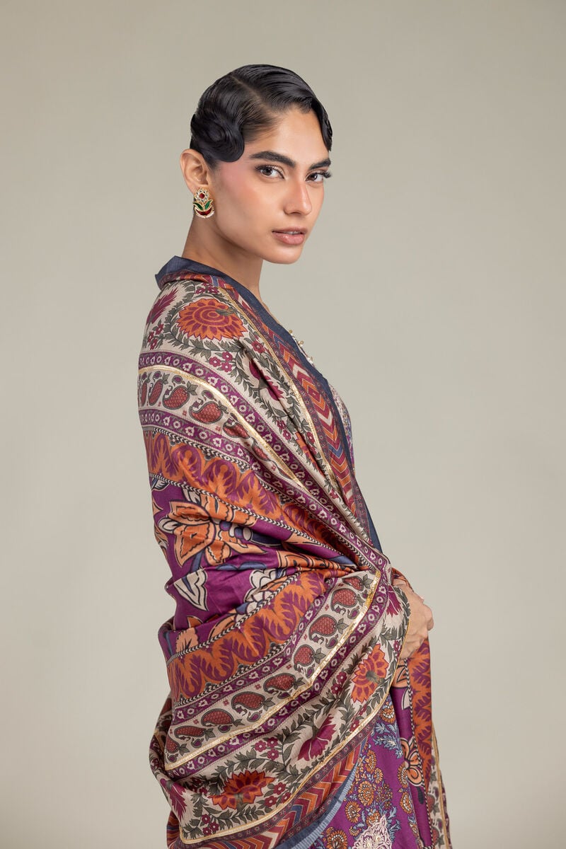 Silk Paisley Dupatta
