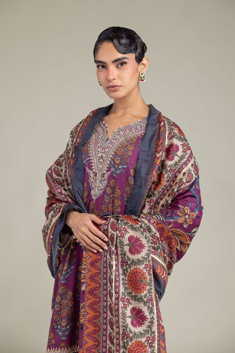 Silk Paisley Dupatta