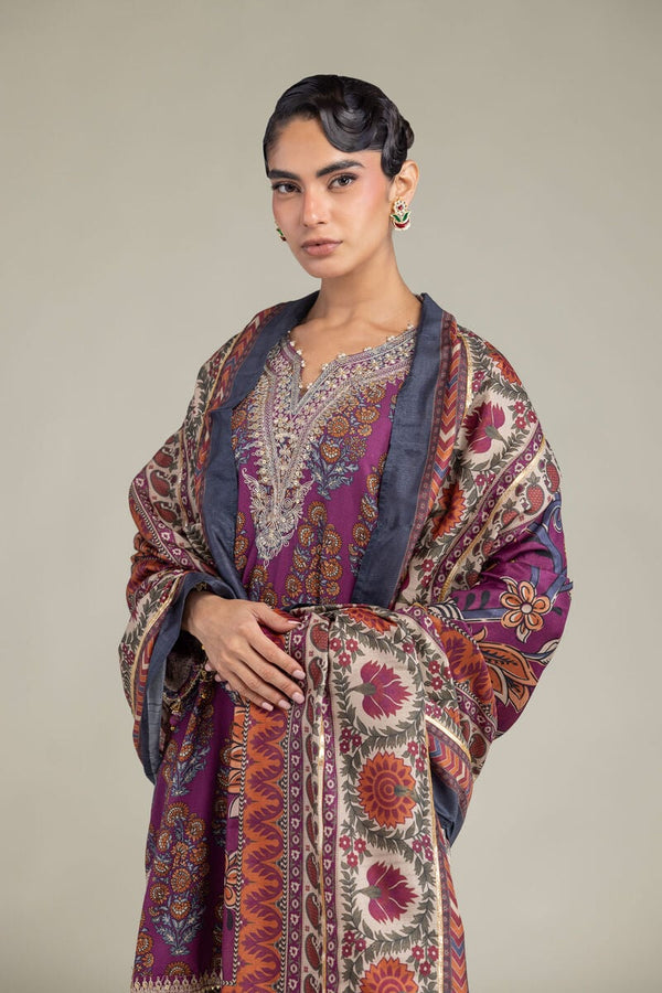 Silk Paisley Dupatta