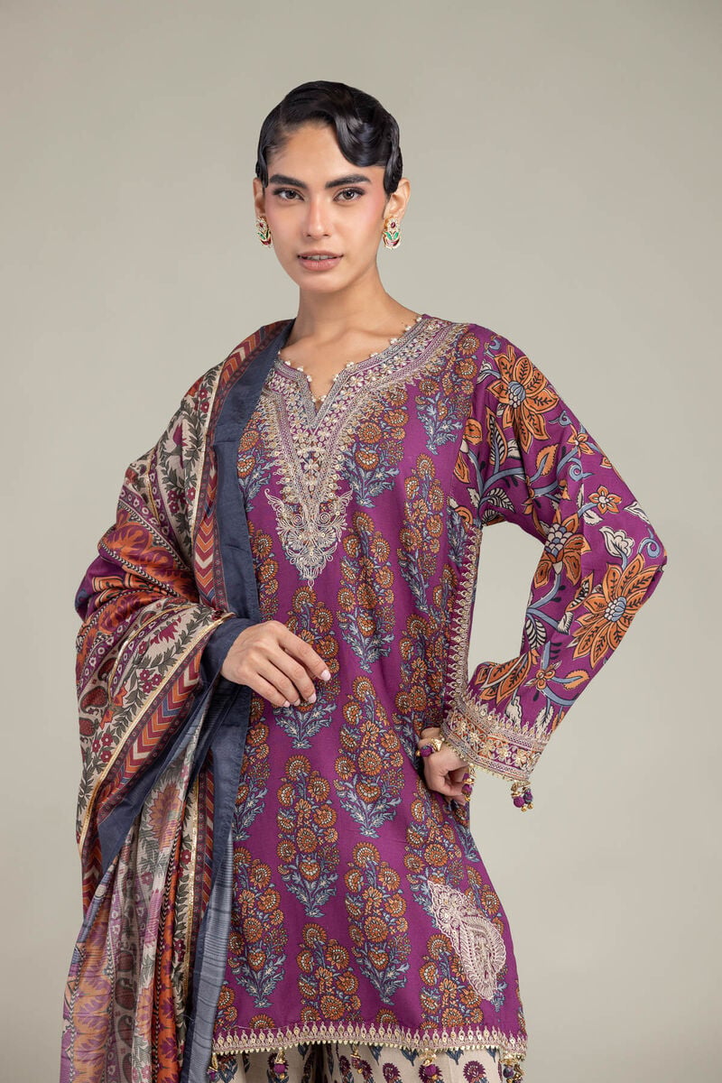 Silk Paisley Dupatta
