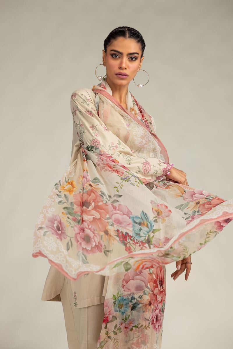 Mesuri Floral Dupatta